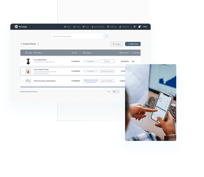Master Product and Payment