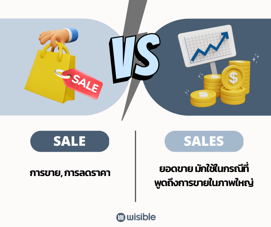 SALE vs. SALES