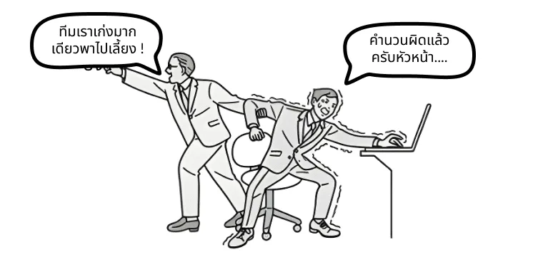 ตัวอย่างคำนวณ ROI ผิด — โรงงานน้ำแข็ง